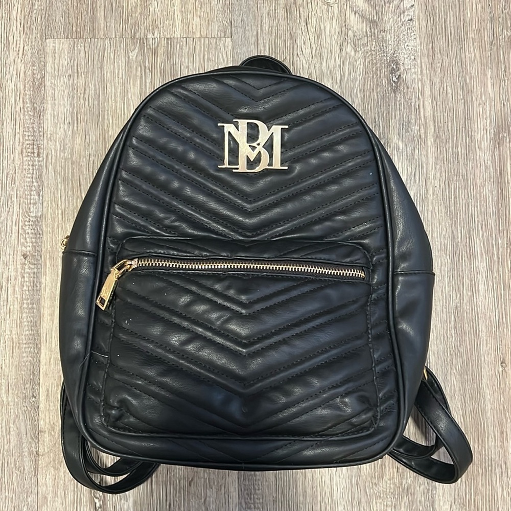 Badgley Mischka Faux Leather Back Pack​